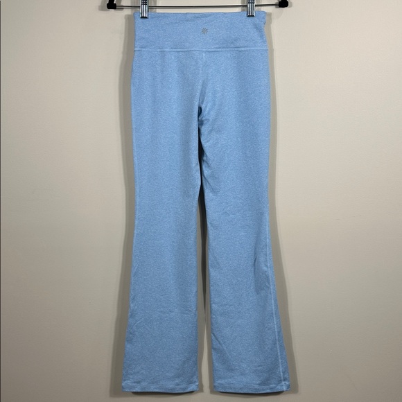 Athleta Girl High Rise Softluxe Chit Chat Flare Pant Bluebell Heather Size XL/14 - Picture 2 of 8